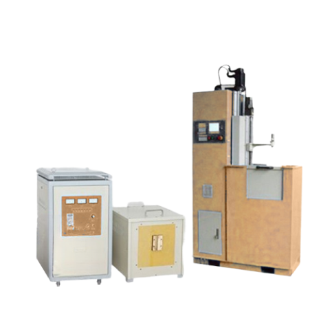 Induction furnaces for heat shrinkage of parts