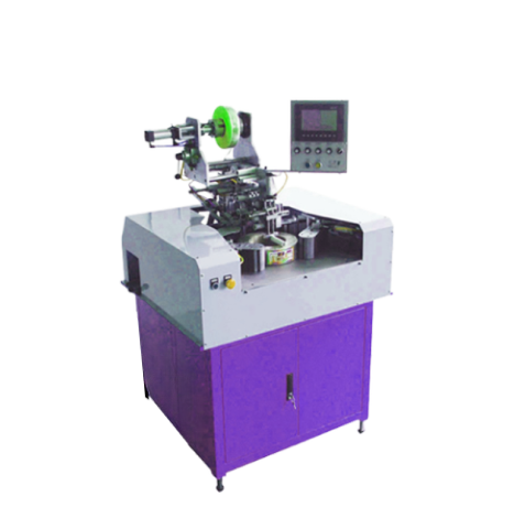 Machines for winding, bandaging and cable ties