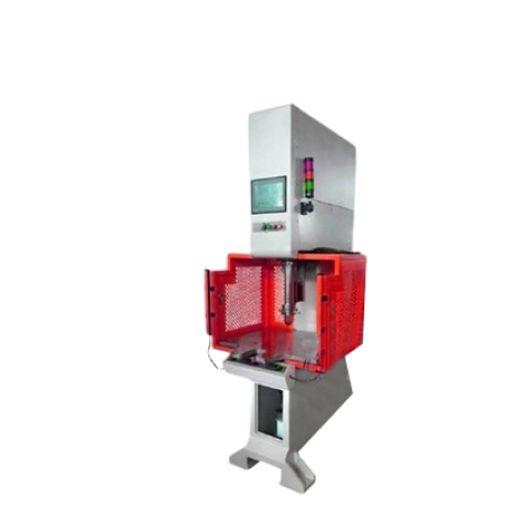 Hydraulic presses for the installation of electronic components