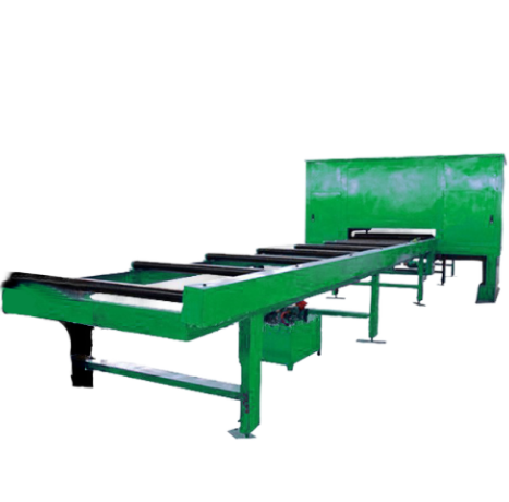 Equipment for cutting welded flooring